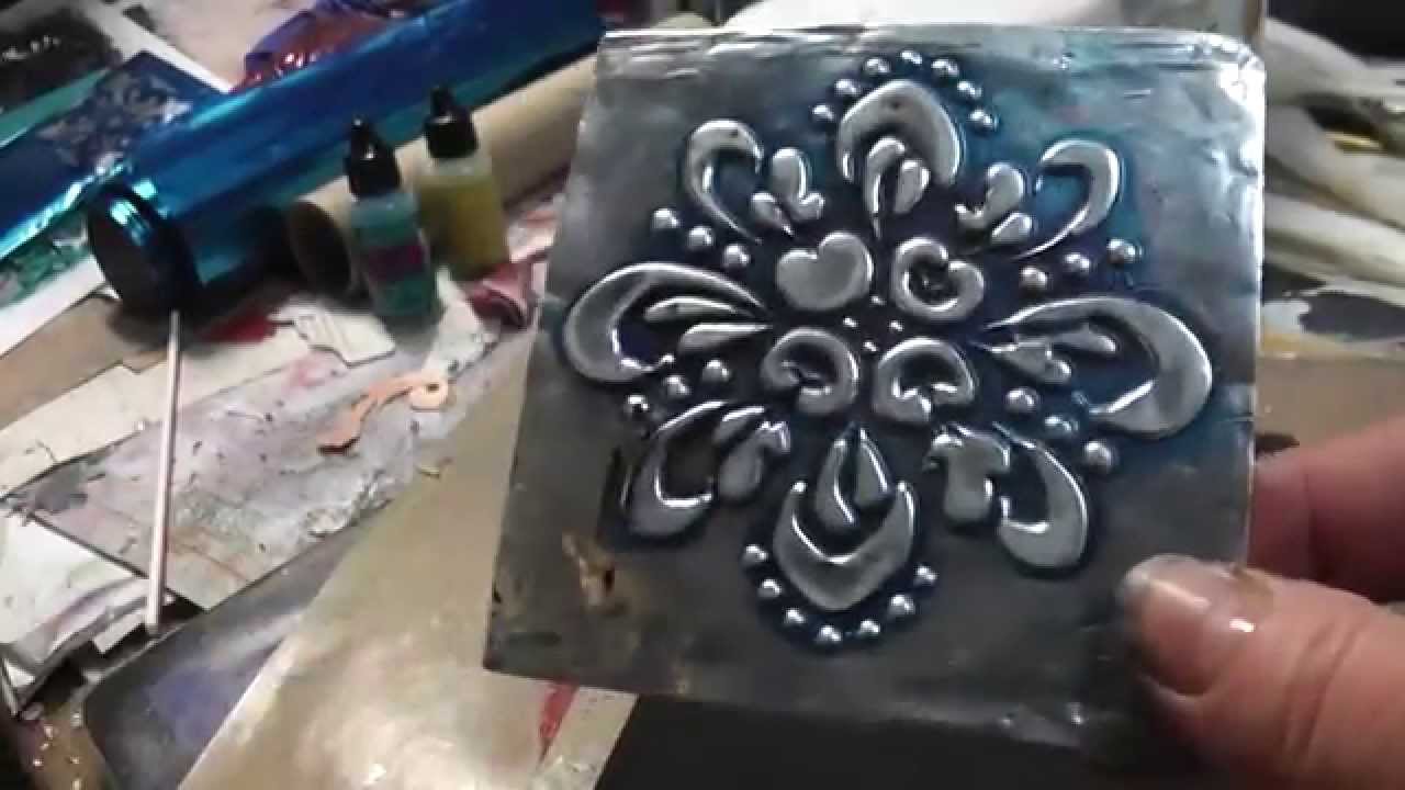 Tips for Embossing Metal - YouTube