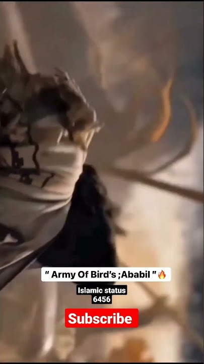 🤬😱💯 Muslim Power Status, The Protecter Birds (Aababil)Of Kabah #islam #islamicstatus #shorts #ababil
