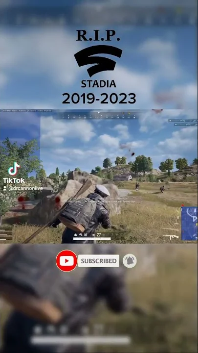 R.I.P. Google Stadia 2019-2023 - PUBG