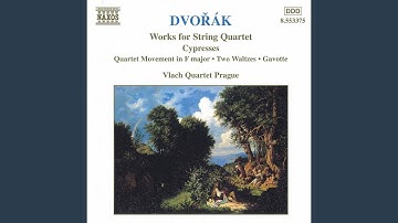 Waltzes, Op. 54, B. 105 (version for string quartet) : No. 1 in A Major