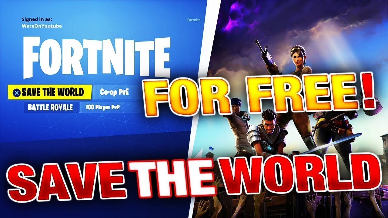 ᴺᴱᵂ fortnite v4 0 glitch save the world for free easy way xbox one june 2018 - fortnite save the world free glitch pc