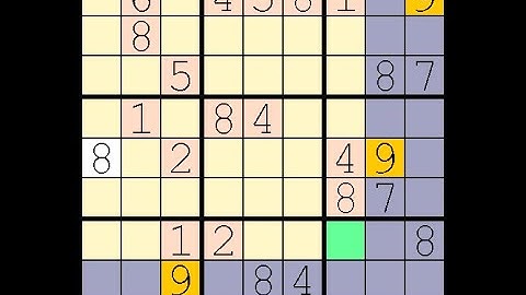 How to Solve The Toronto Star Five Star Sudoku  30 July, 2023