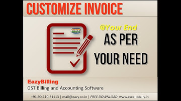 EBase® Eazy Billing & Accounting Software, GST Invoice Formats