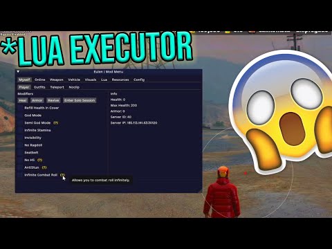 FiveM Lua Executor working + Infinite Combat Roll cheat + Dumper/Decrypter by EulenCheats #1