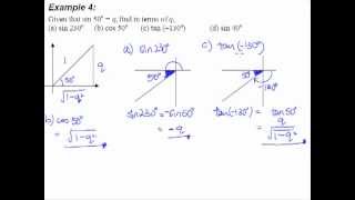 7. Trigonometry Lesson 1 - Example 4 (draw triangle type)
