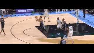 Bogdan Bogdanovic Full Court Shot Milwaukee Bucks vs AtlantaHawks HIGHLIGHTS