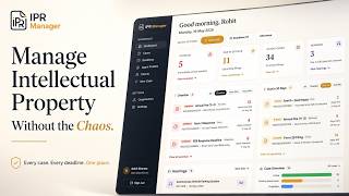 Patent Case Management Software for India | IPR Manager Demo