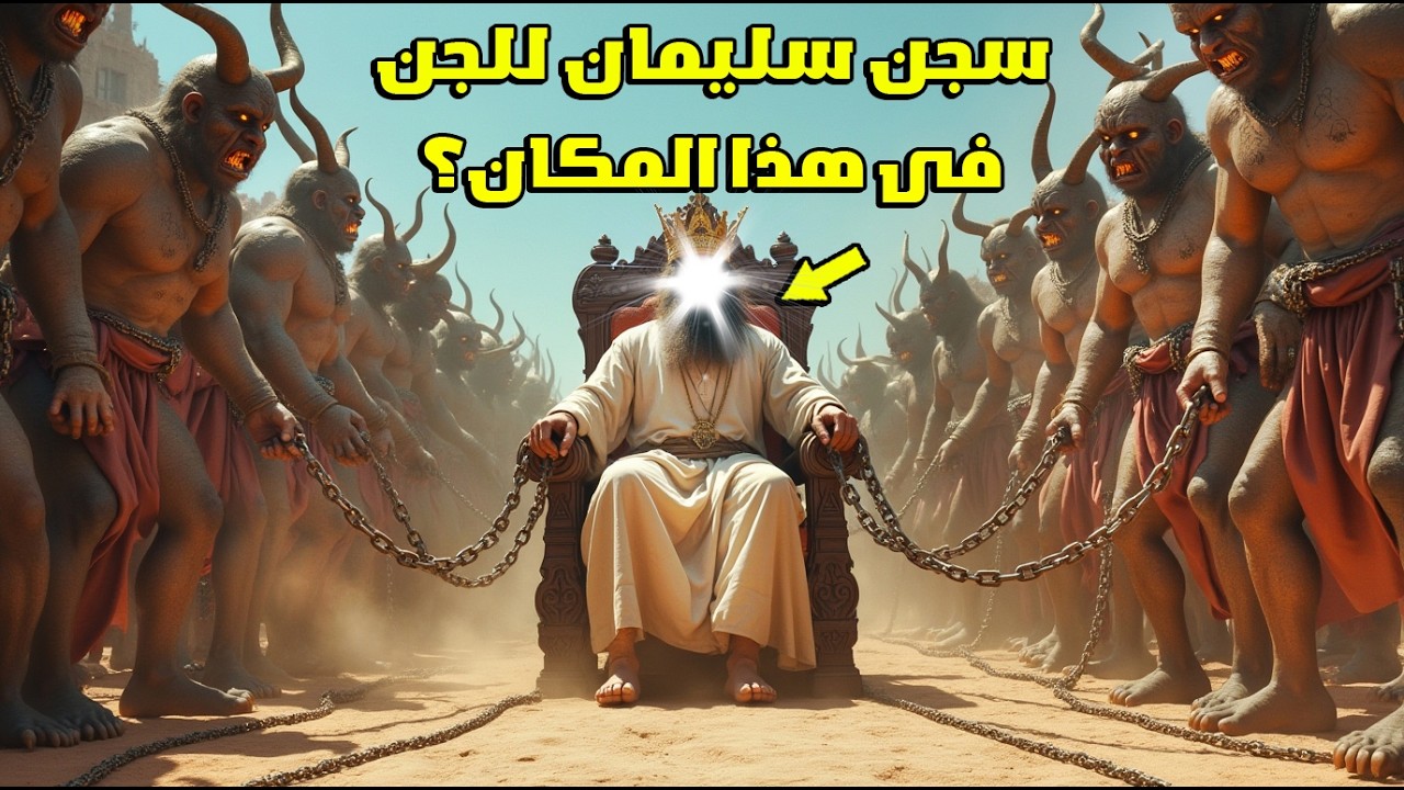 لماذا حبس النبي سليمان الجن فى هذا المكان بالتحديد ؟ ولماذا لا يجرأ بشر ان يدخله ؟!