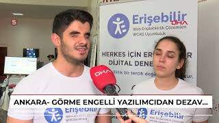 Ankara - Görme Engelli Yazılımcıdan Dezavantajlı Bireyler Için Uygulama Resimi