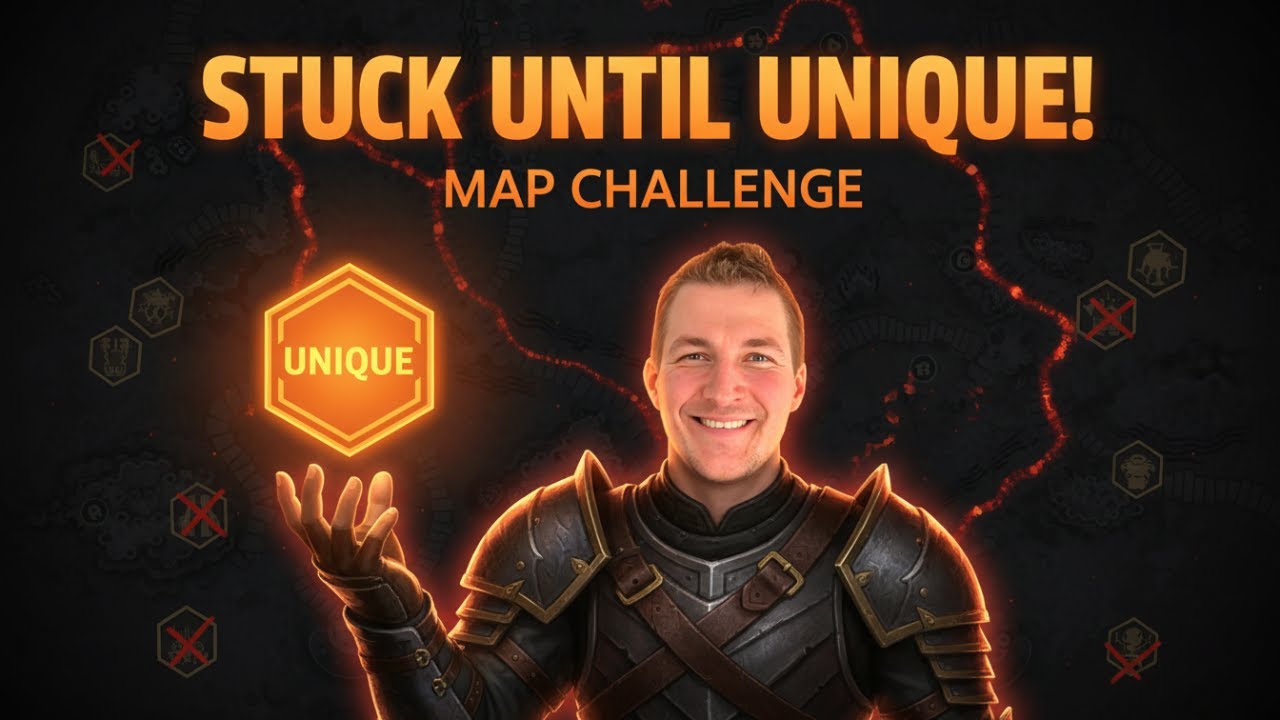 Running EVERY Map Until a UNIQUE Drops – PoE2 Pre-Season Grind | Waiting for 0.4