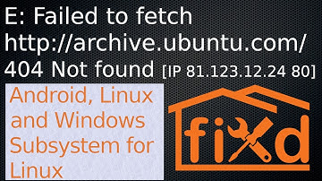 E: Failed to fetch packages error FIX in Ubuntu | 404 Not found error | apt-get update error SOLVED