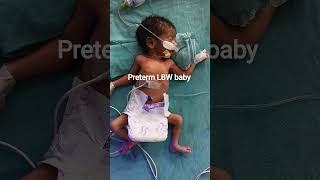 #doctors #nicubabycare #critical #care #medical #new #reel preterm LBW baby