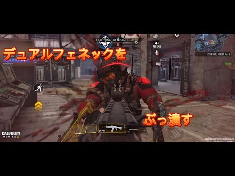 【codモバイル】デュアルフェネックをぶっ潰す！