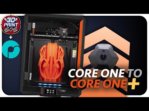 Upgrading my Prusa Core One to a Core One + - Live