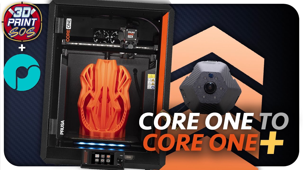 Upgrading my Prusa Core One to a Core One + - Live
