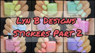 Lyn B Designs Stickers Part 2 (PR)