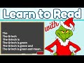 The Grinch Reading Quiz
