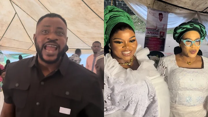 ODUNLADE ADEKOLA, BIMBO THOMAS, OGOGO HONOR FAITHIA BALOGUN AT HER FATHER’S BURIAL CEREMONY