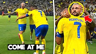 Marcelo Brozović Hugs & Thanks Cristiano Ronaldo for Assist to his First Al Nassr Goal 🎯❤️