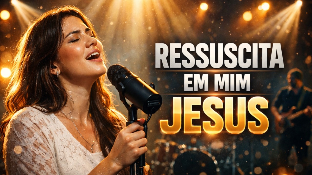 Ressuscita em Mim Jesus | Louvores gospel de gratidão