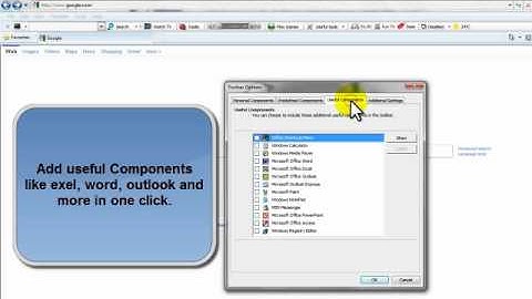 Set up the toolbar options - http://www.tvhod.com