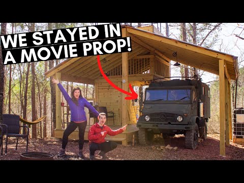 Airbnb Full Tour of THE WALKING DEAD MOVIE PROP!!