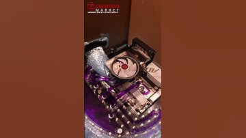 Purple PC Parts Unboxing: Liquid Cooling System Reveal! #shorts