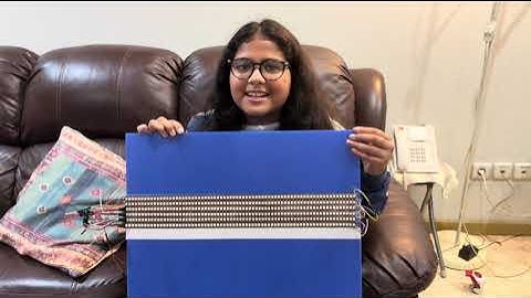 I Built a NeoPixel LED Screen with micro:bit (Scrolling Text + Emojis!) | @ZainabsLab 