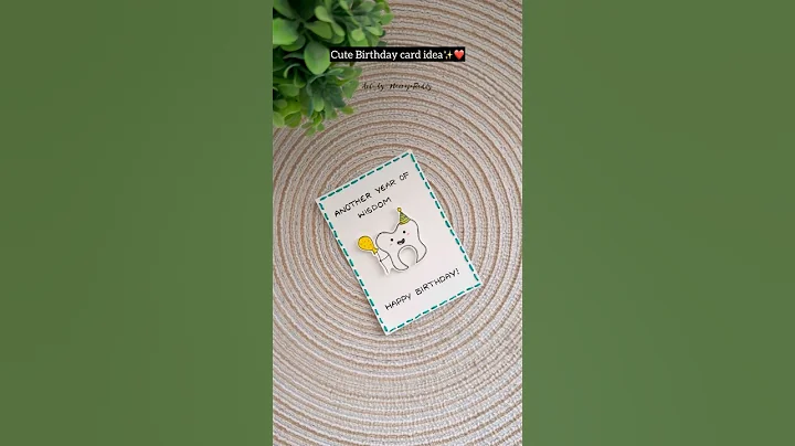 Cute birthday card idea for your loved ones | easy gift card ideas #diy #craft #handmade #giftideas