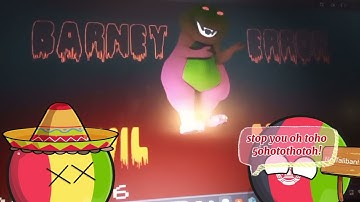 Me and @EastTurkistanSucks getting a Barney Error (Laziness)