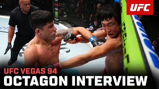 Hyder Amil Octagon Interview Ufc Vegas 94