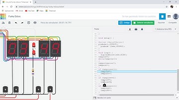 Reloj. Arduino y 4 displays de 7 segmantos