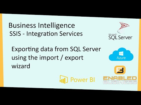 Exporting Data from SQL Server using the Wizard