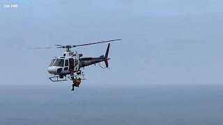 Man dies after vehicle goes over cliff at Gray Whale Cove State Beach in Montara, authorities say