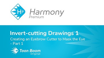 How to Create an Eyebrow Cutter to Mask the Eye using Harmony Premium - Part 1
