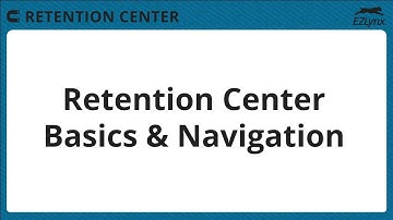 EZLynx 5 - Retention Center Basics and Navigation