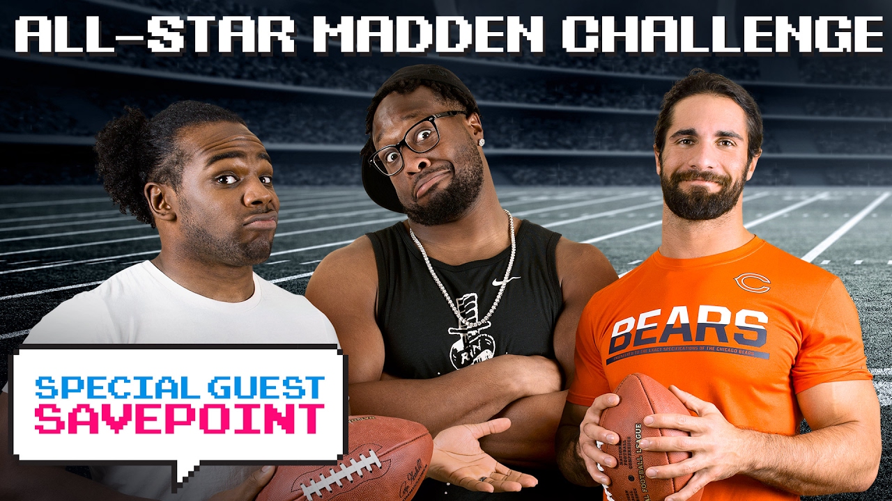 TB's GERALD MCCOY vs. SETH ROLLINS - The Champ LOSES?!?!: Madden Challenge — Special Guest Savepoint