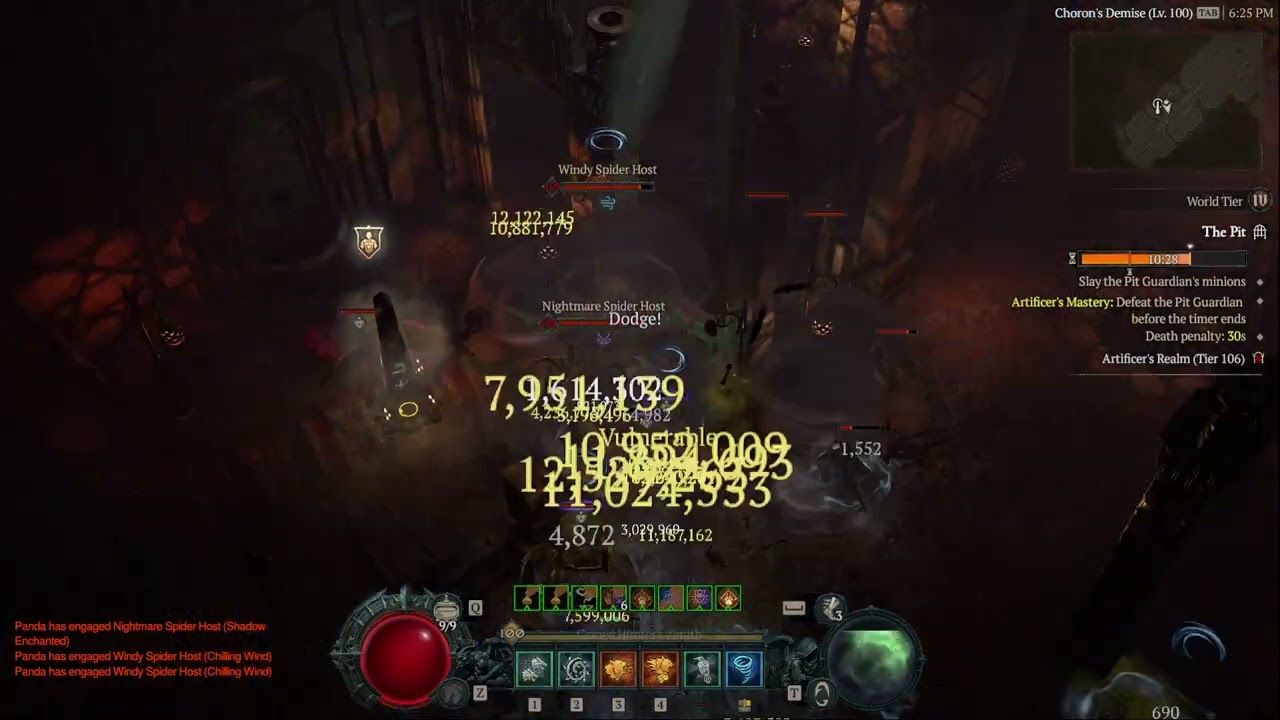 Diablo 4 Season 4 Tier 106 Pit Werenado