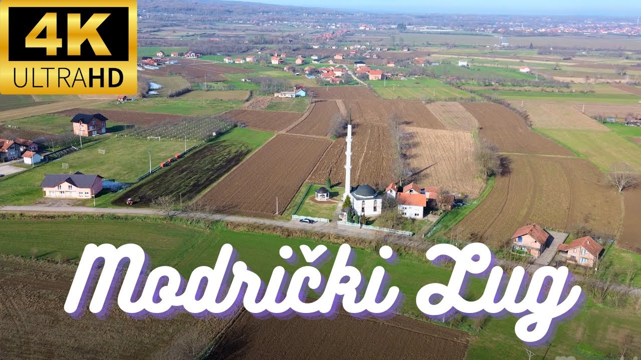 Modrićki Lug : Snimka iz zraka / dron video (4K)