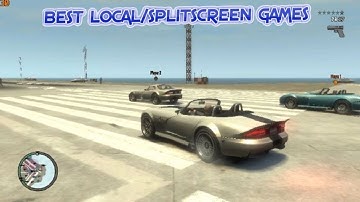 GTA IV Split Screen [3 Players] - Multiplayer Gameplay [Free Roam Airport]