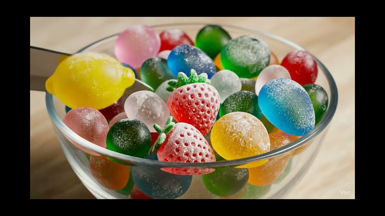 Slicing a GALAXY Egg? 🌌 Oddly Satisfying AI Video