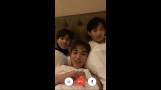 Video Call with Hendery,Lucas,Winwin || Digodain 3 budjang 《fake sub.indonesia》