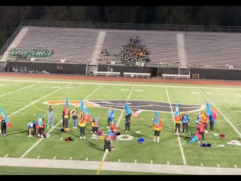Band festival Color Guard performance to Zoo from Zootopia and Shakira 