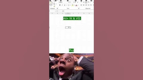 Excel TIPS AND TRICKS 004: Hide Gridlines In Excel Instantly Shortcut Key You Must Know