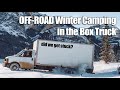 Winter Camping and 2 Summits - Can a Box Truck make it off-road in the mountains?