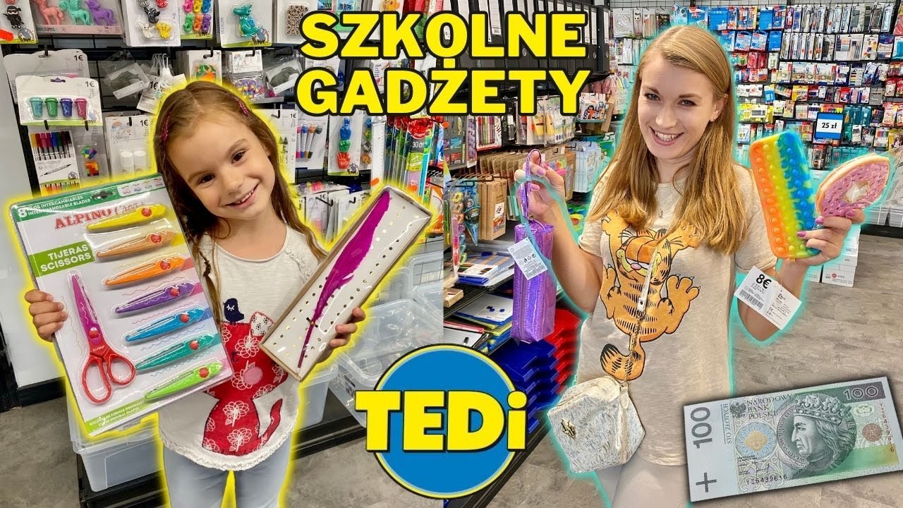 Która z nas kupi lepsze gadżety szkolne wygrywa✂️📌 100zł challenge🤩🔥