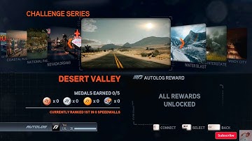 Need for Speed the Run Challenge Series (Part 5) | Desert Valley