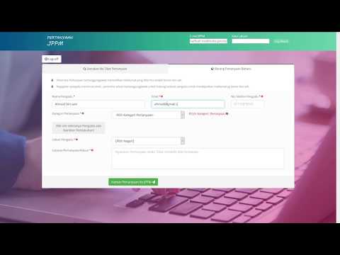 Tutorial Pertanyaan JPPM  | Cara Membuat Pertanyaan Part 1