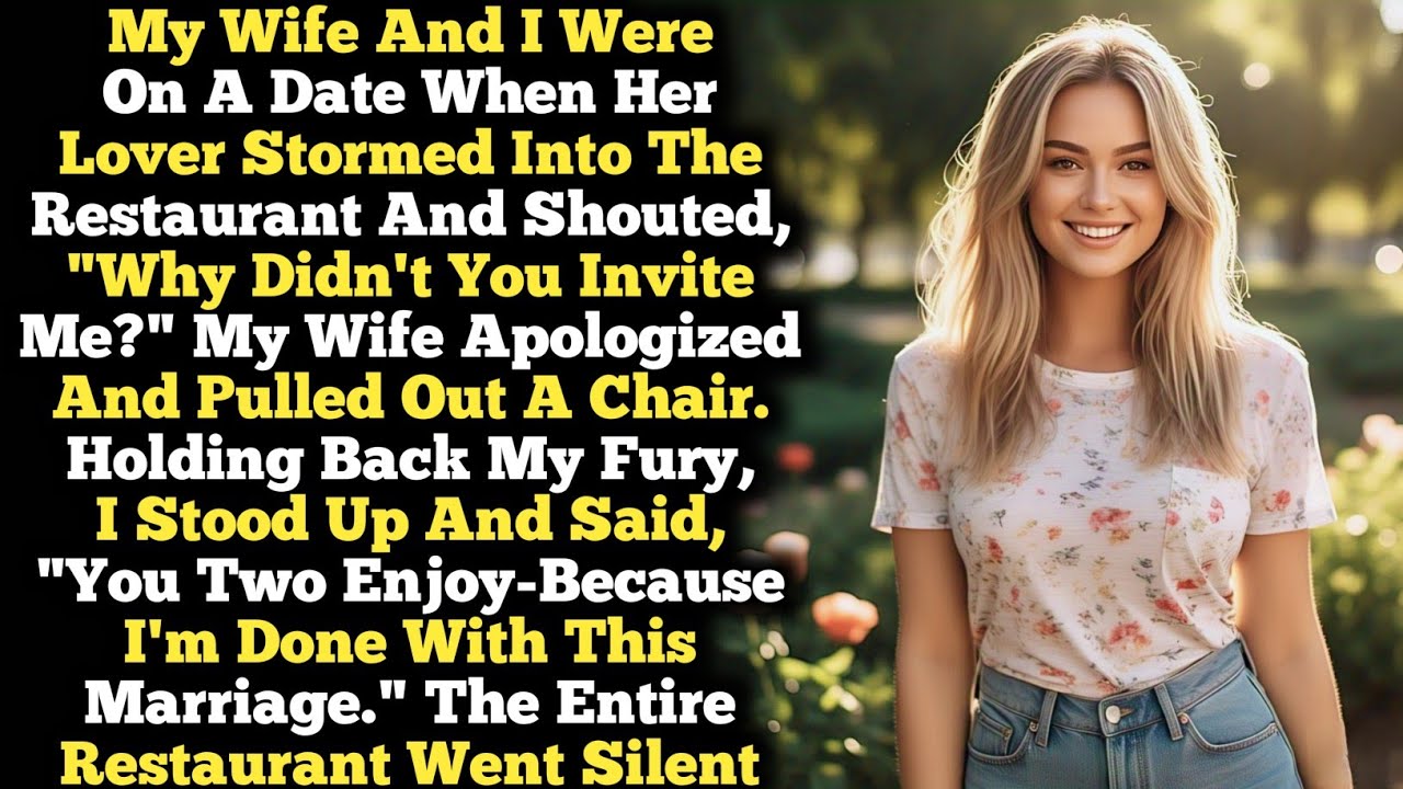 My Wife And I Were On A Date When Her Lover Stormed Into The Restaurant - Reddit Stories