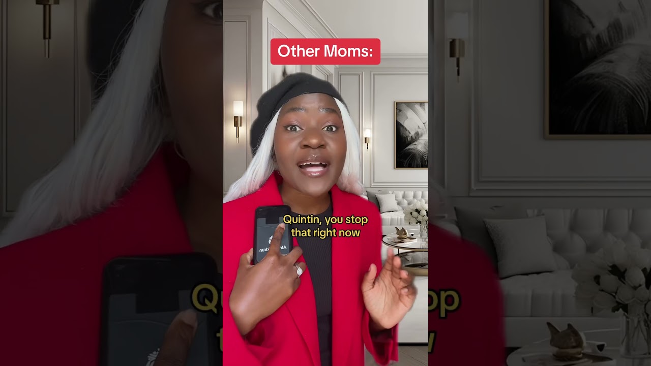 How does your mom shout?😂 